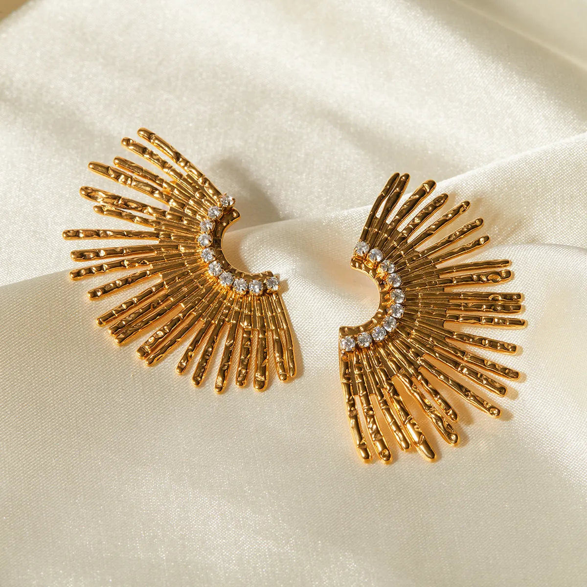 ARETES ZULY-SOL-FLOR- ORO